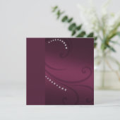 Invitation Vins mariages, tourbillons et cristaux (Debout devant)