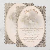 Invitation Vintage (Devant / Derrière)