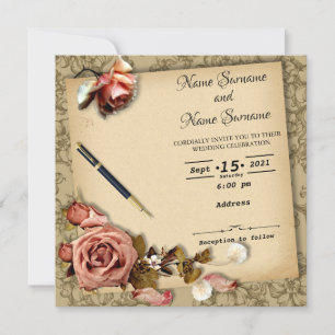 Invitation Vintage