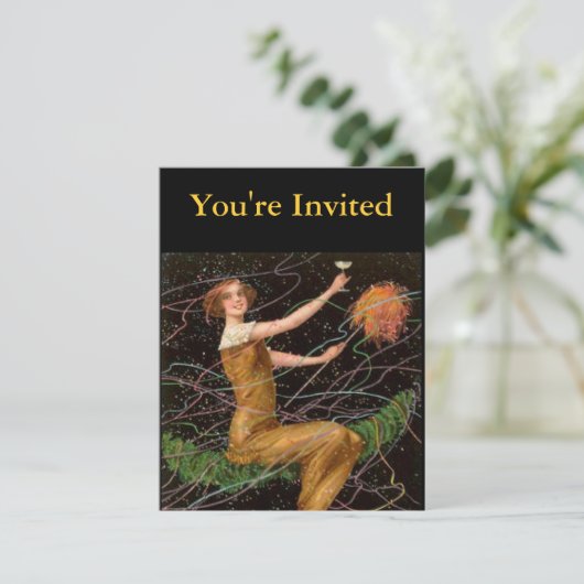 Invitation Vintage (Debout devant)