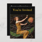 Invitation Vintage (Devant / Derrière)