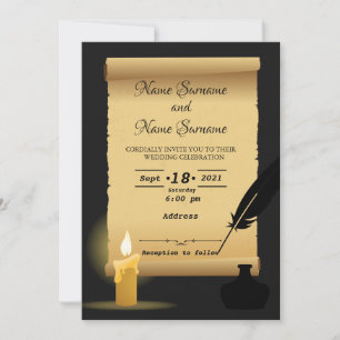 Invitation "vintage"