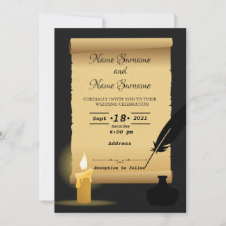 Invitation "vintage"