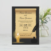 Invitation "vintage" (Debout devant)