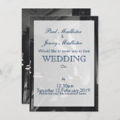 Invitation Vintage (Devant / Derrière)