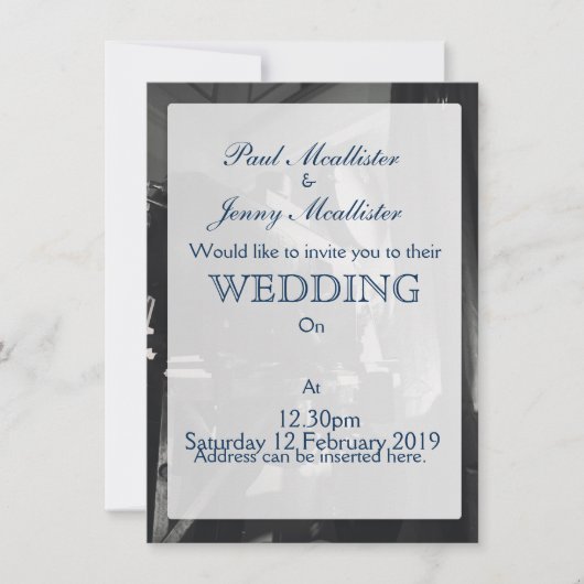 Invitation Vintage (Devant)