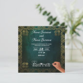 Invitation Vintage (Debout devant)