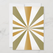 Invitation vintage 1974 50e anniversaire (Dos)