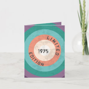 Invitation Vintage 1975 édition limitée 50e anniversaire