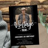 Invitation Vintage 90th Birthday 