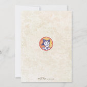 Invitation Vintage à la Fête du Cirque (Dos)