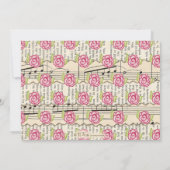 Invitation Vintage à la Saint Valentin (Dos)