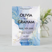 Invitation vintage à l'huile de plaque d'aquarelle (Debout devant)