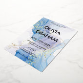 Invitation vintage à l'huile de plaque d'aquarelle (Rotation)