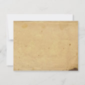 Invitation vintage à une soirée élégante pour les  (Dos)