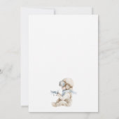 Invitation Vintage Airplane Aviator Pilot 1st Birthday (Dos)