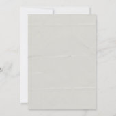 Invitation Vintage ange cupide mariage (Dos)