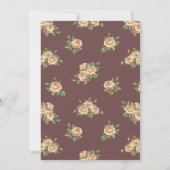 Invitation Vintage Animaux - Baby shower Storybook (Dos)