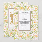 Invitation Vintage Arts & Artisanat Mouvement Roycroft Fronti (Devant / Derrière)