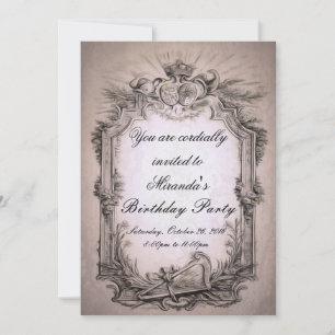 Invitation Vintage baroque