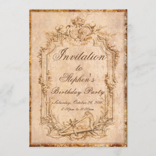 Invitation Vintage baroque