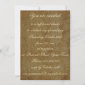 Invitation Vintage baroque (Dos)