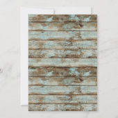 Invitation Vintage Baseball Rustic Bois Baby shower (Dos)