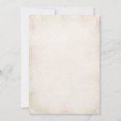 Invitation Vintage Blue Renaissance Cherub Baptism (Dos)