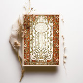 Invitation Vintage Burnt Orange Mariage