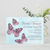 Invitation Vintage Butterflies (Debout devant)