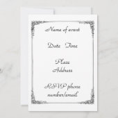 Invitation Vintage Cello Girl (Dos)