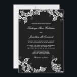Invitation Vintage Chic Floral Blanc Peacock Mariage Inviter<br><div class="desc">Conçu par fat*fa*tin. Facile à customiser avec votre propre texte,  photo ou image. Pour des demandes personnalisées,  veuillez contacter fat*fa*tin directement. Des frais personnalisés s'appliquent. www.zazzle.com/fat_fa_tin www.zazzle.com/color_therapy www.zazzle.com/fatfatin_blue_knot www.zazzle.com/fatfatin_red_knot www.zazzle.com/fatfatin_mini_me www.zazzle.com/fatfatin_box www.zazzle.com/fatfatin_design www.zazzle.com/fatfatin_ink</div>