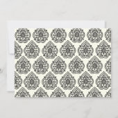 Invitation vintage Damask Bridal Shower (Dos)