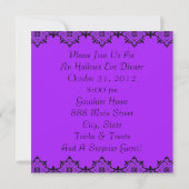 Invitation Vintage de Berry Spider (Dos)