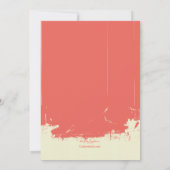 Invitation Vintage de Grunge (Dos)