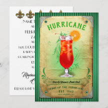 Invitation vintage de la partie des signes