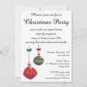 Invitation vintage de Noël au Père Noël rétro (Dos)