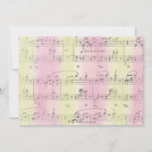 Invitation vintage de partie de Pâques (Dos)