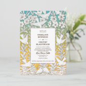 Invitation Vintage Dove Love Wedding (Debout devant)