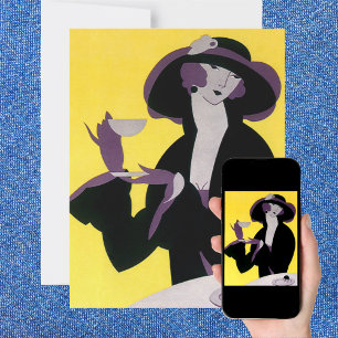 Invitation vintage Elegant Afternoon Tea Party