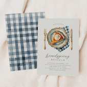 Invitation Vintage Elégant Friendsgiving Citrouille Pie