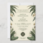 Invitation vintage Enchanted Forest (Devant)