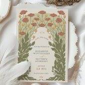 Invitation Vintage Enregistrer la date