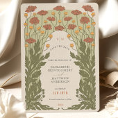 Invitation Vintage Enregistrer la date