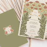 Invitation Vintage Enregistrer la date<br><div class="desc">Créez une atmosphère d'élégance sobre pour votre mariage avec cette Muted Blues Art Nouveau et Art Déco Floral vintage inspirée Save the Date invitation. Parfait pour les fêtes du printemps et de l'été, cette invitation mélange les favoris éternels du bleu et du blanc, en insufflant une énergie rafraîchissante à la...</div>