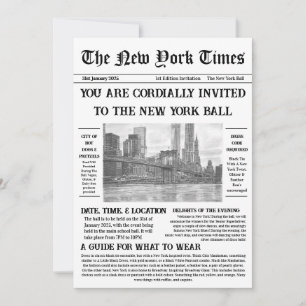 Invitation vintage et élégante