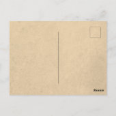 Invitation vintage été tournesol jaune douche (Dos)