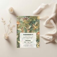 Vintage Fairy Première fille 1er anniversaire