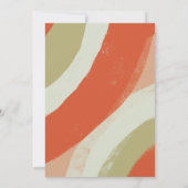 Invitation vintage Fête (Dos)