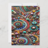 Invitation vintage floral (Devant)